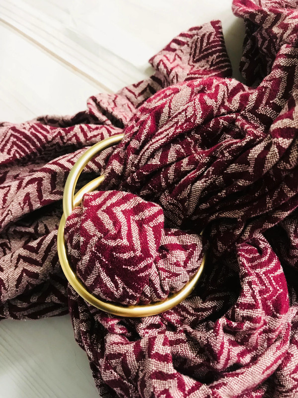 šátek Oscha Zorro Bordeaux RS - 2