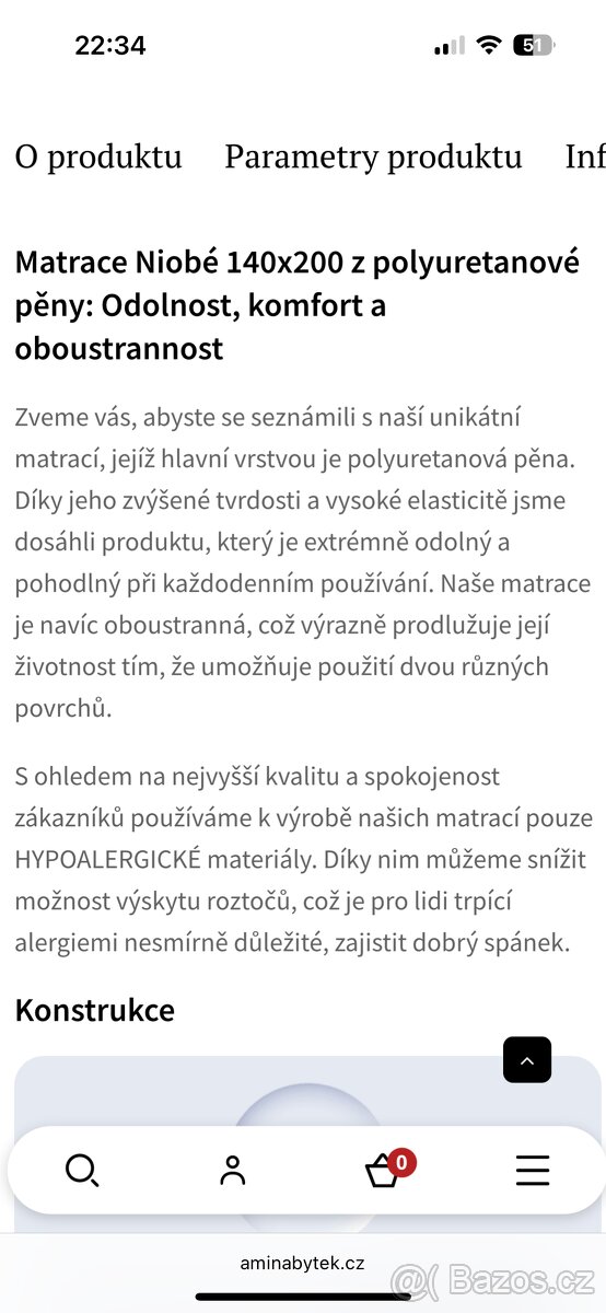 Pěnová matrace - 2