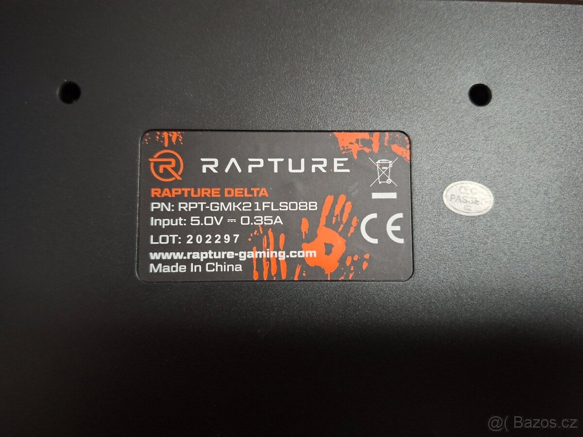 Herní klávesnice Rapture Delta - 2