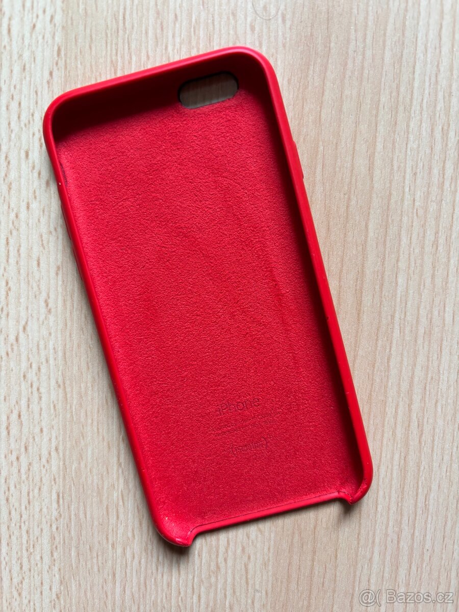 iPhone 6 červené pouzdro orig. - 2