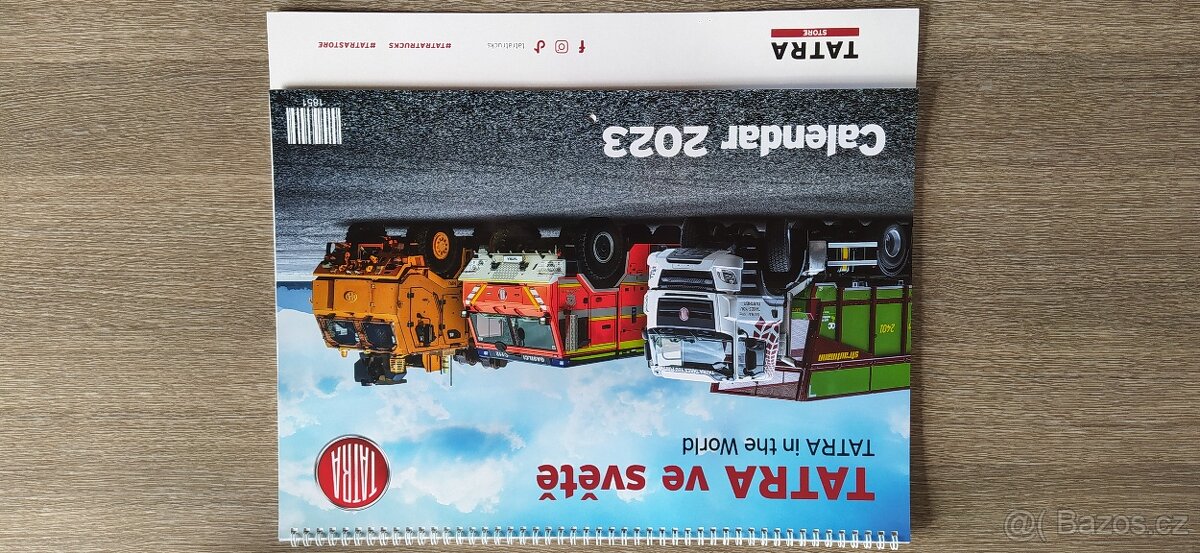 Kalendář Tatra 3ks - 2