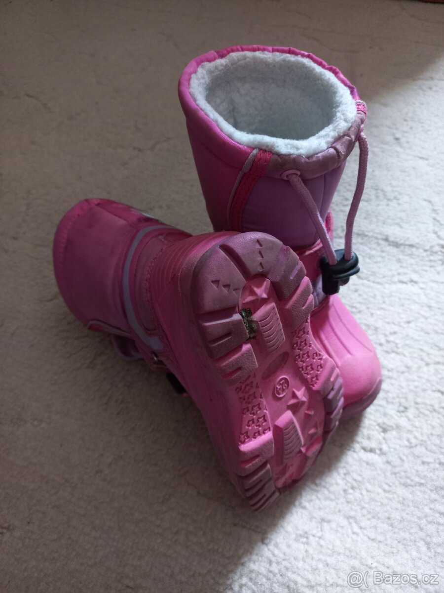 Divci zimní boty vel. 24 - 2