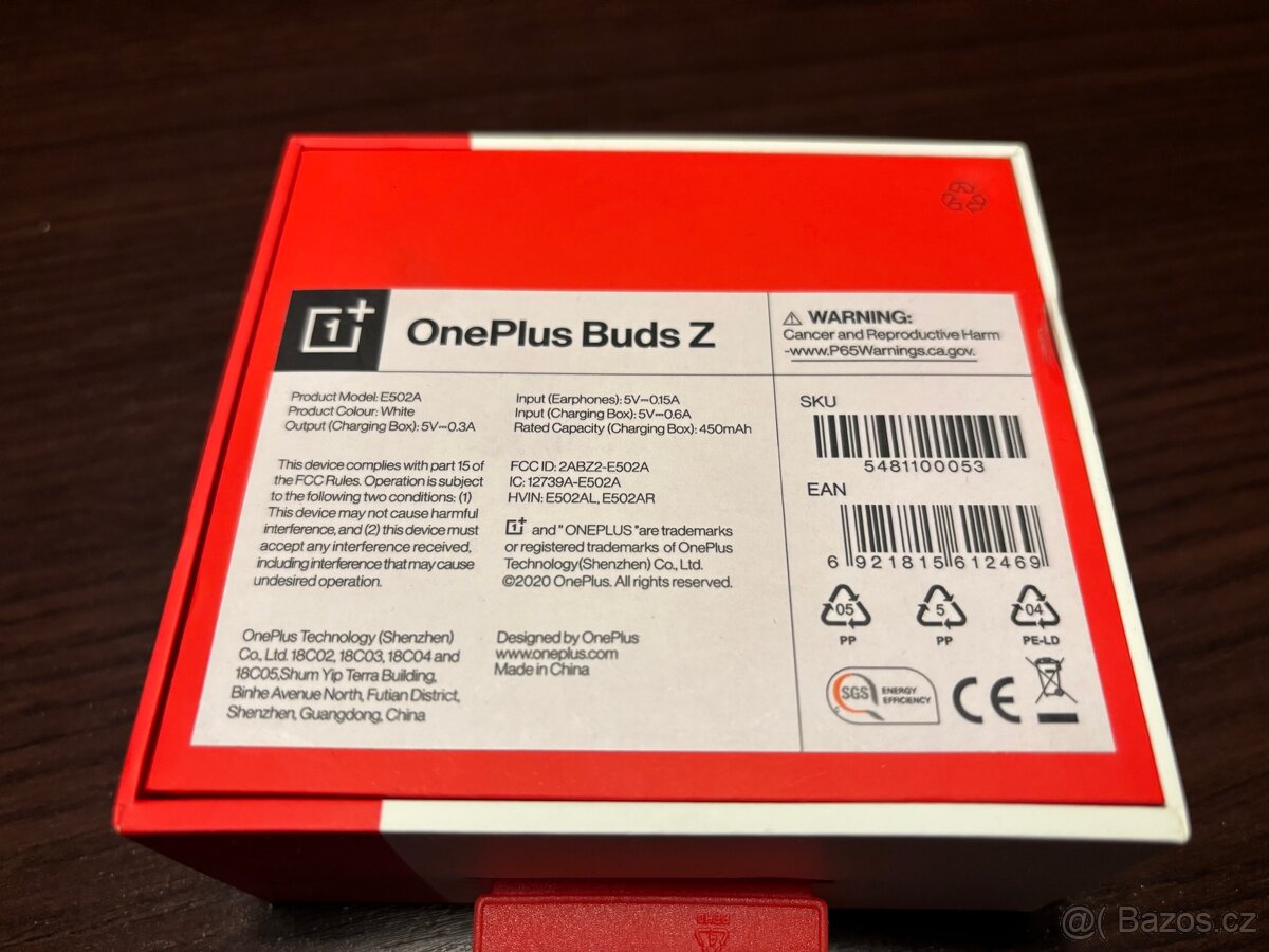 Bezdrátová sluchátka OnePlus Buds Z - 2