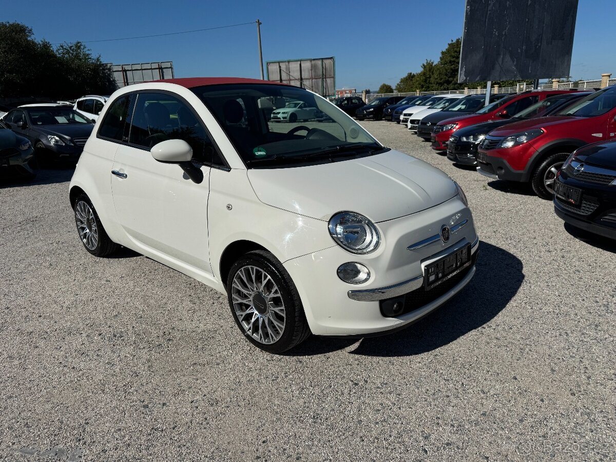 Fiat 500c 1.2i 51 KW 1.Majitel - 2