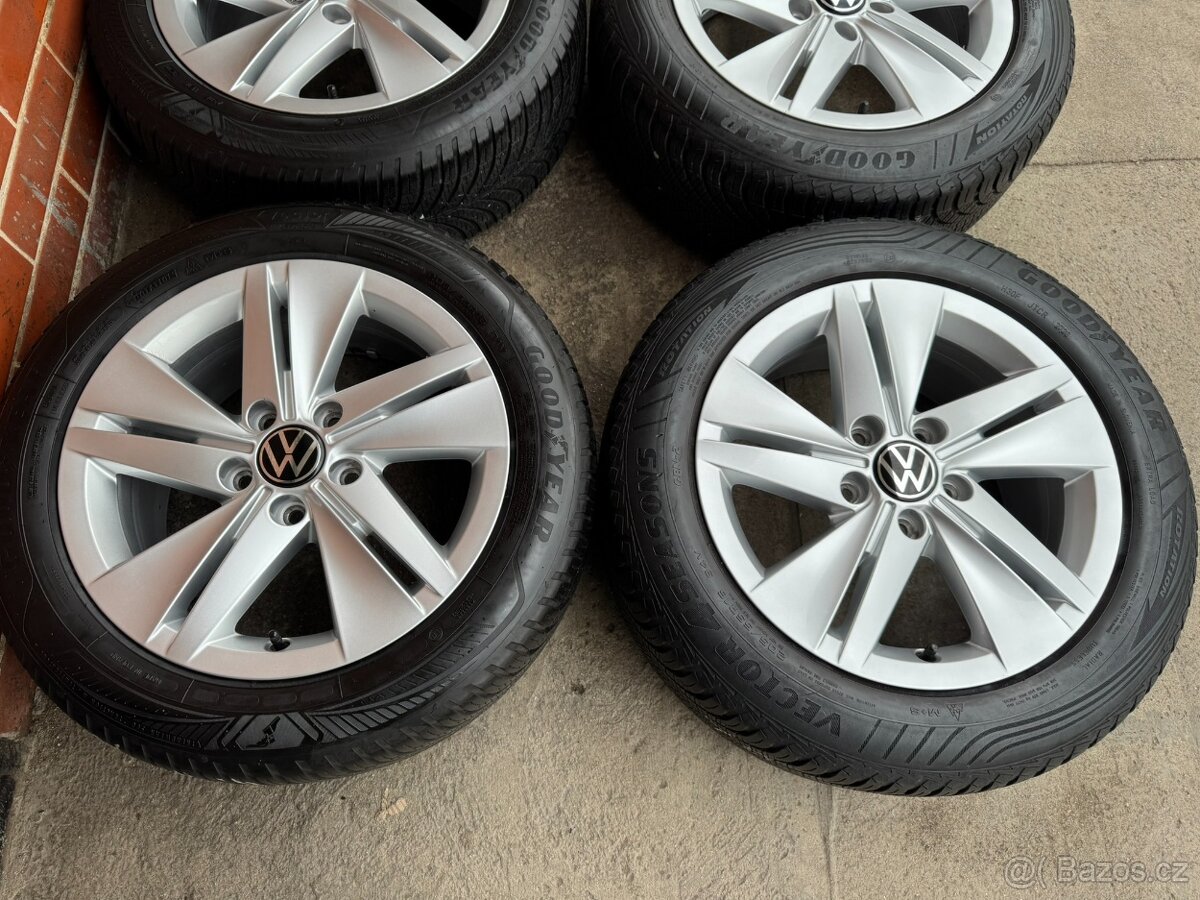 Alu 16" 5x112 VW Norfolk G8 Celorok - zima 80% TOP - 2