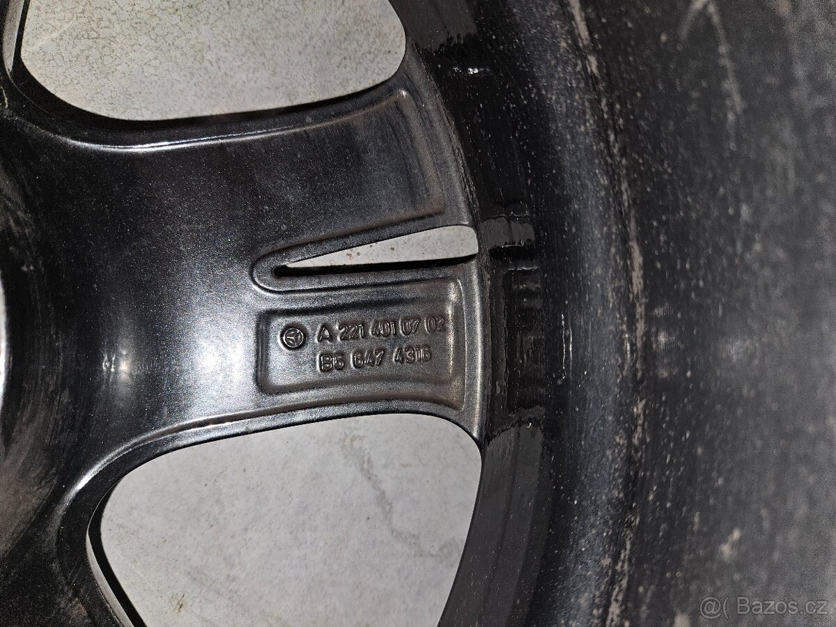 Originální zimní kola / sada Mercedes 17" - 2
