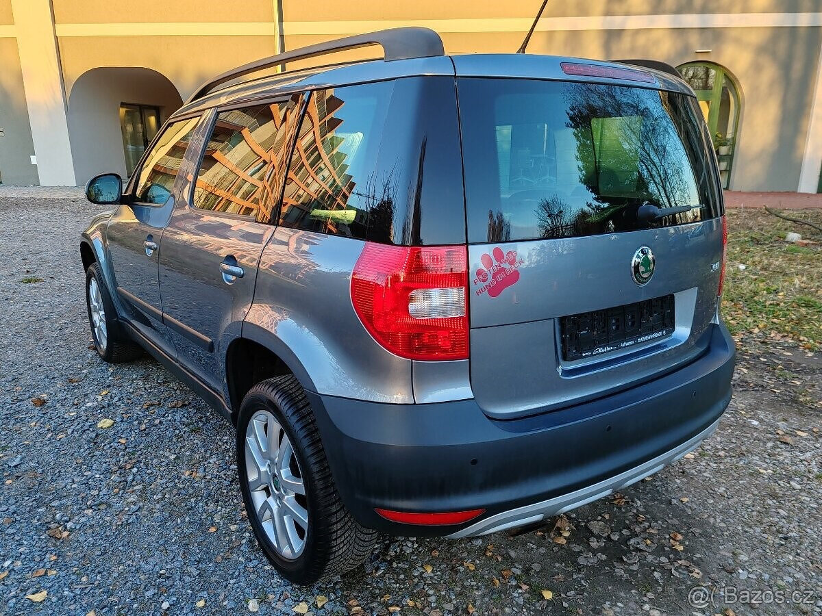 Škoda Yeti 1.2 TSI 77kW 2012 94000km 6ti q manuál převodovka - 2