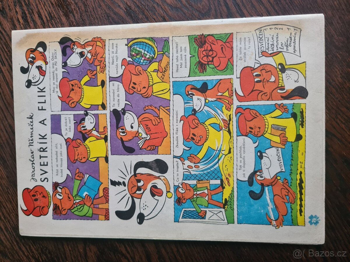 Čtyřlístek c.4 1969 podepsaný Němeček - 2