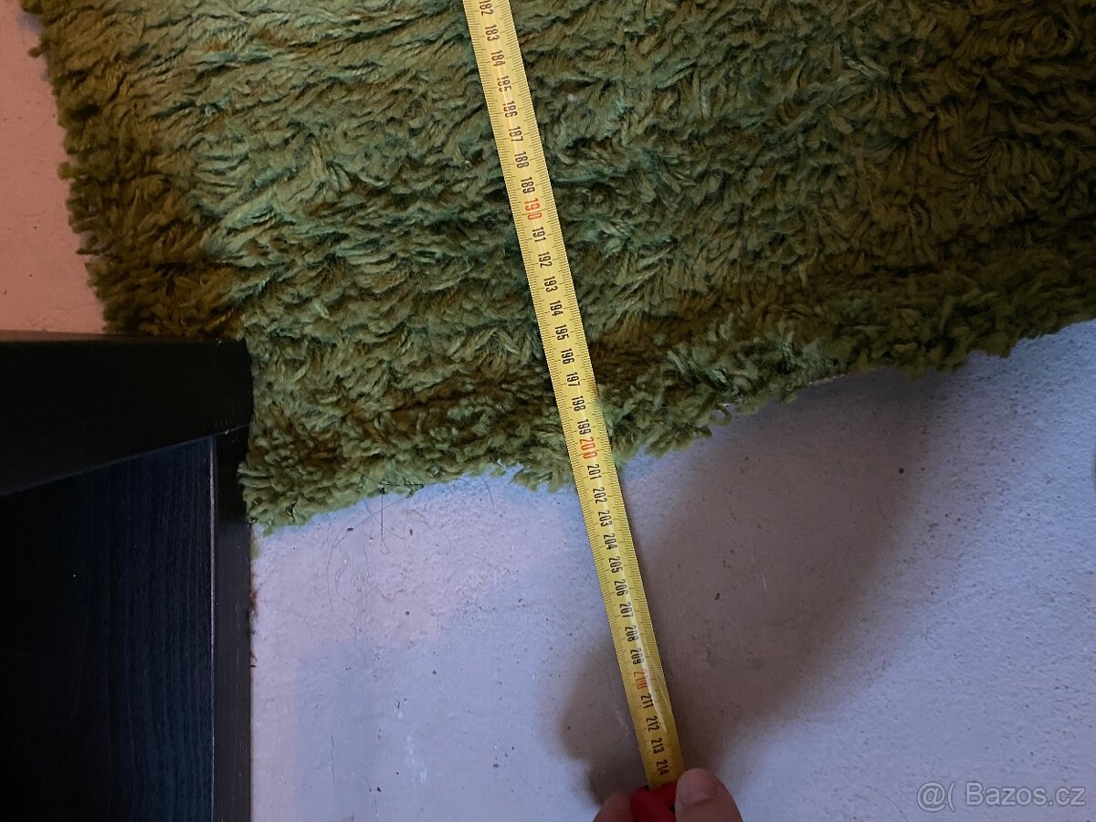 Zelený koberec Ikea - 2