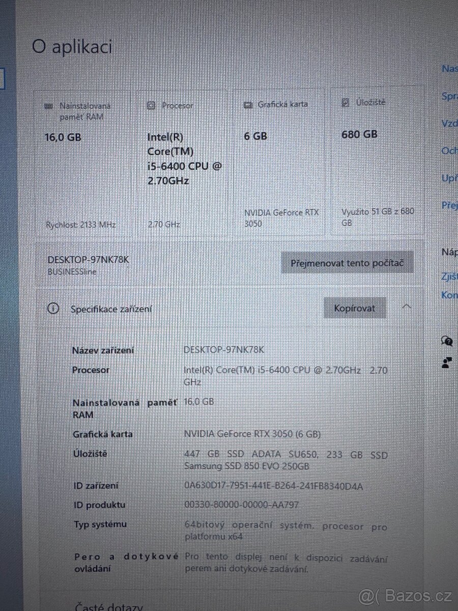 Herní PC - V záruce - 2