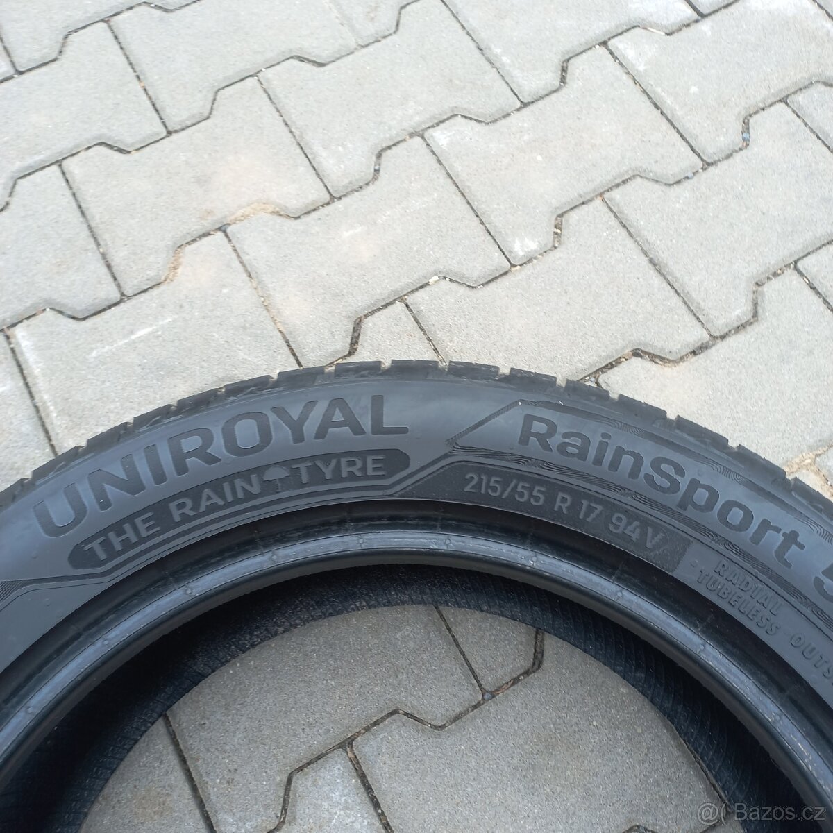 2 letní pneu Uniroyal 215/55 17" - 2
