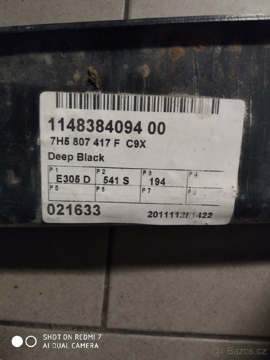 Výztuha zadní VW T5 - 2