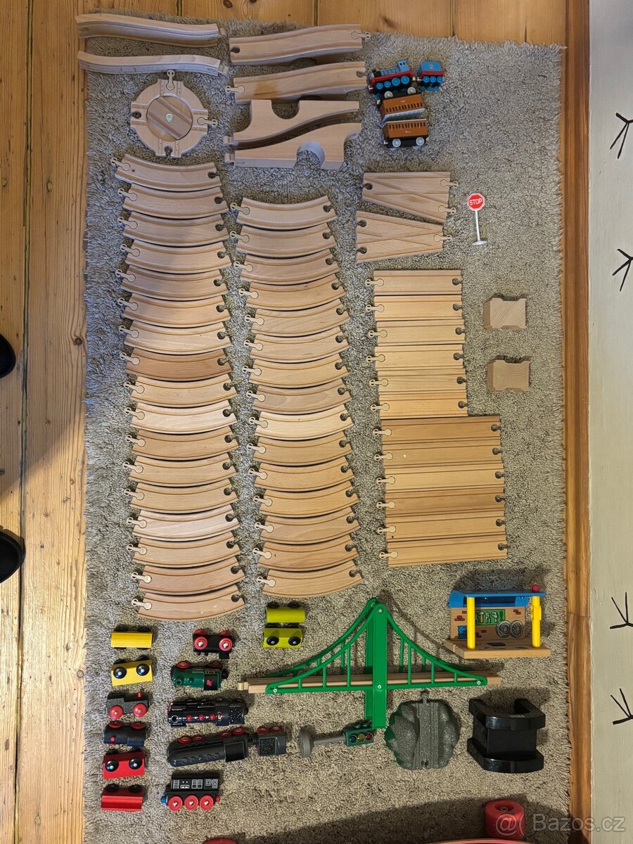 Dřevěný vláček pro děti - 2