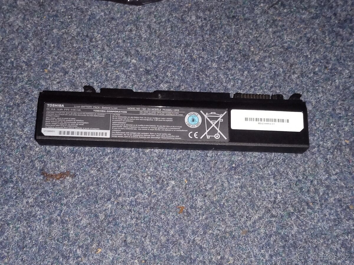Nová baterie TOSHIBA - 2