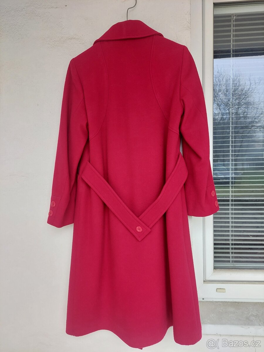Dámský kabát flaušový - 2