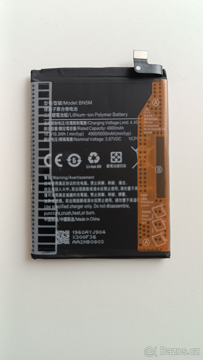 Baterie BN5M Xiaomi Redmi Note 12 4G - 2