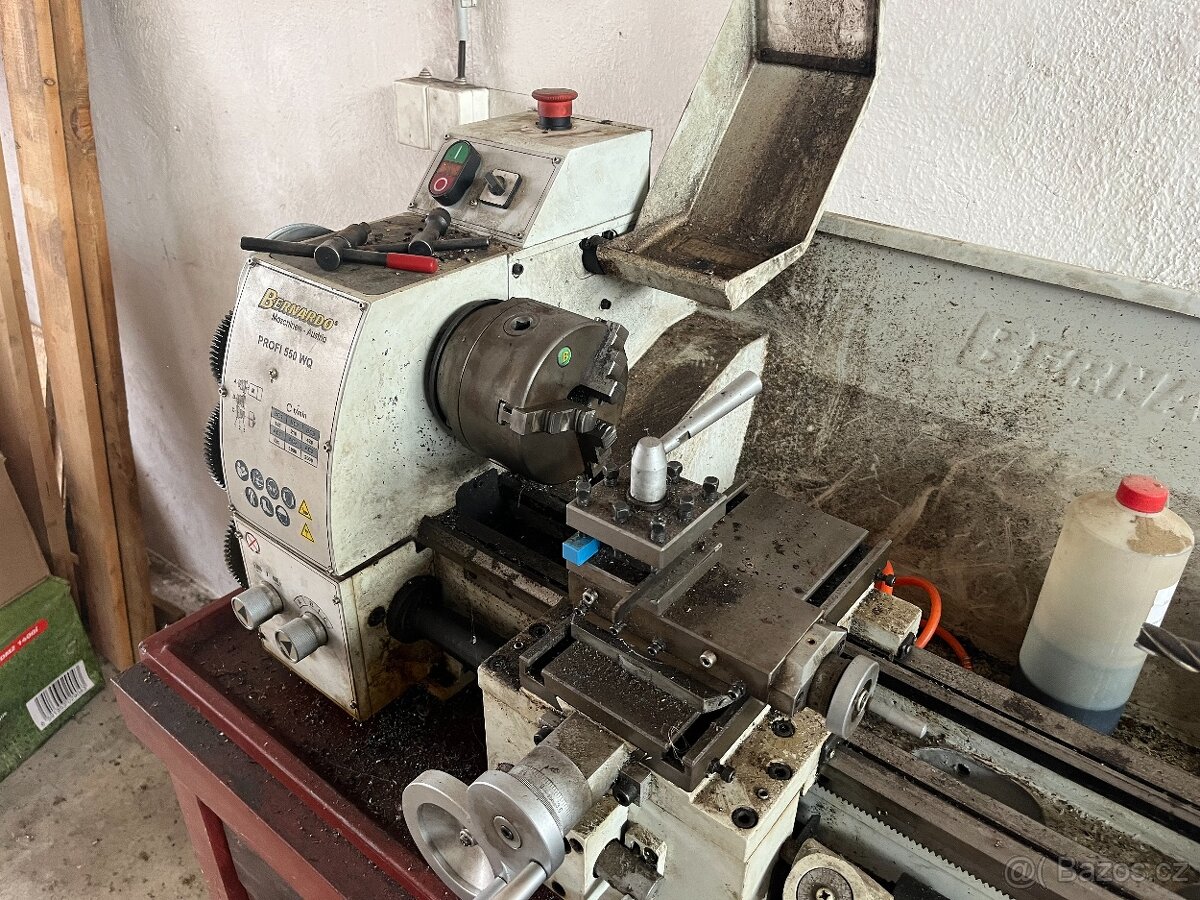 Stolní soustruh Bernardo Profi 550 WQ (400 V) - 2