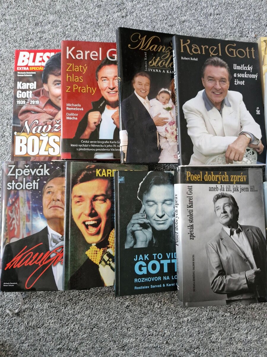 Karel Gott - cd, dvd a knihy - 2