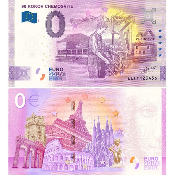 Numismaticky dopis - Chemosvit - 2