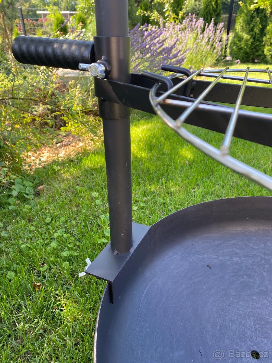 Přenosné ocelové ohniště gril - 2