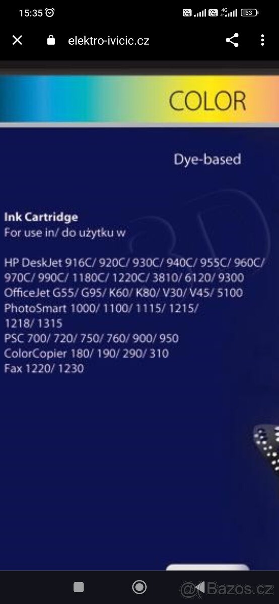 Hp cartridge nová - 2