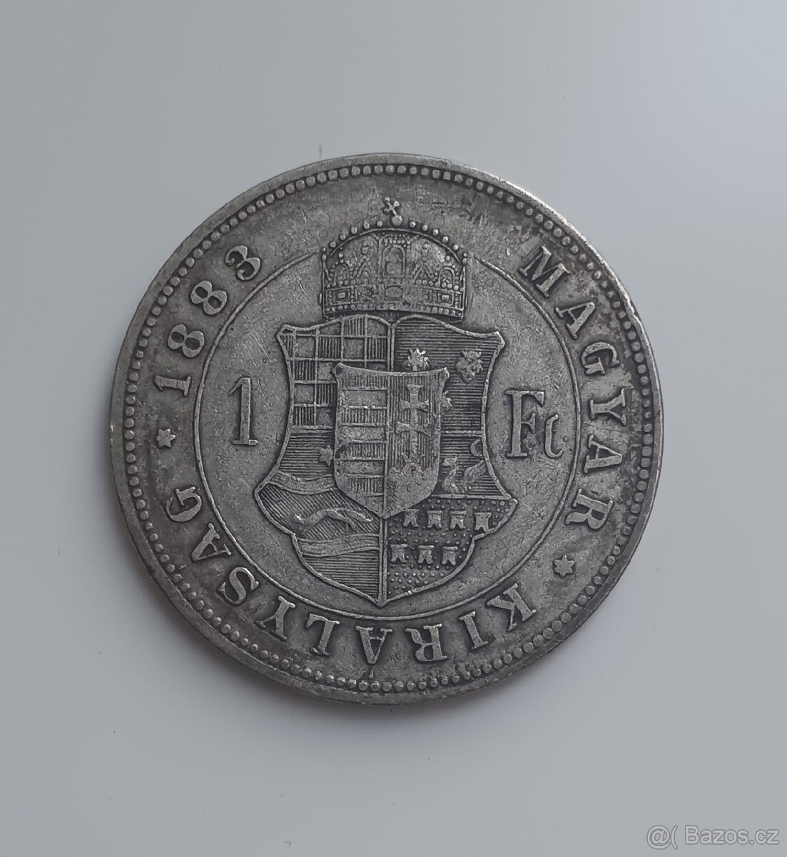 Rakousko-Uhersko – Uhersko – 1 Forint mince, 1883 - 2
