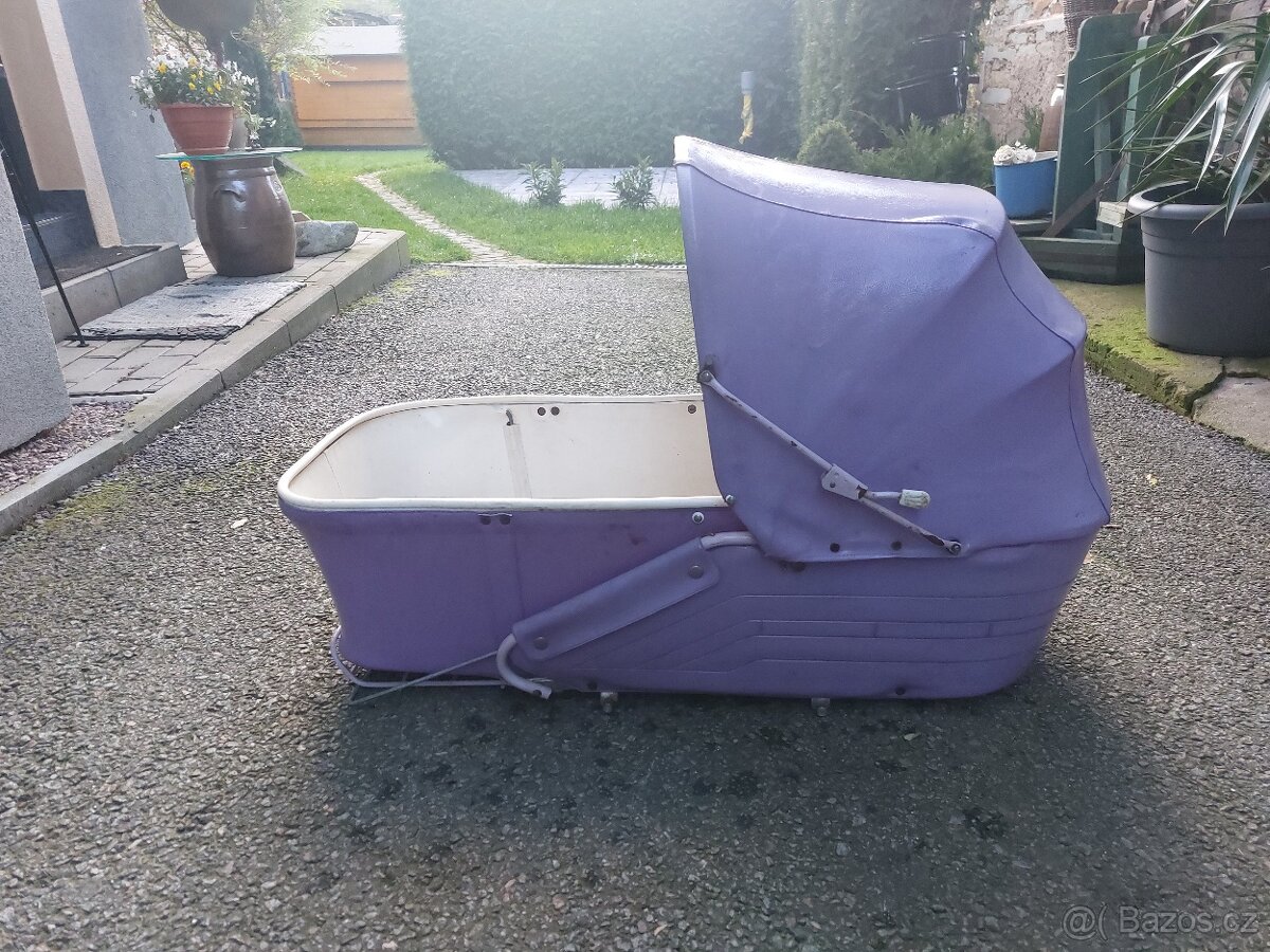 Retro korbička na kočárek Liberta - 2