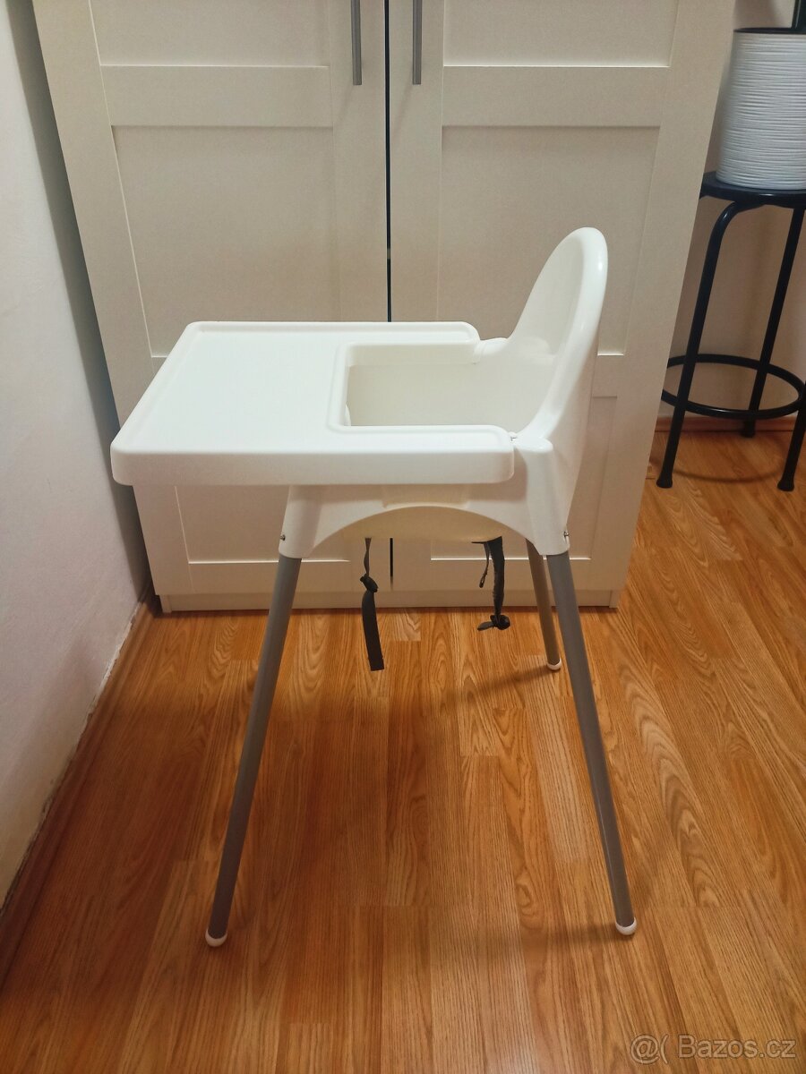 Dětská jídelní židlička IKEA s pultíkem - 2