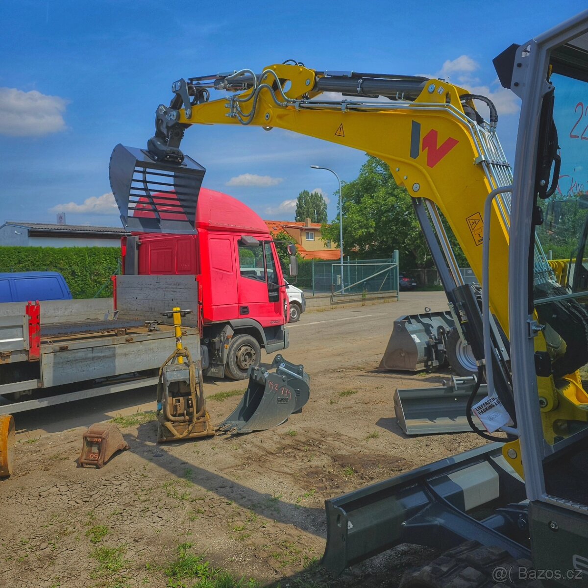 Třídící lžíce 800mm - 2