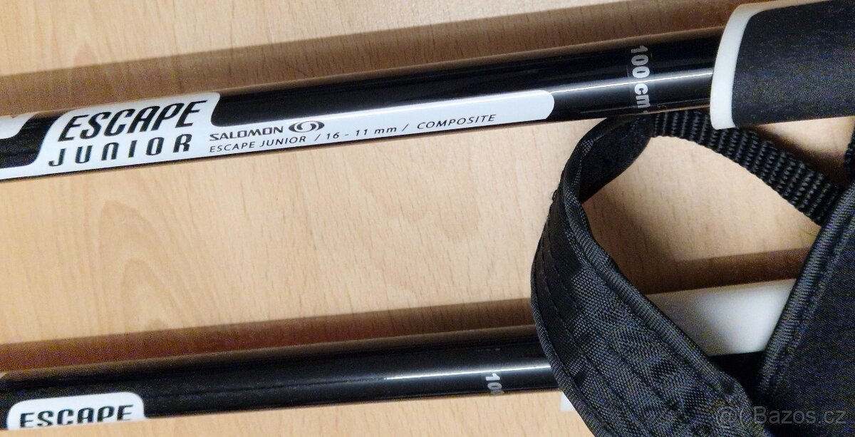 Dětské hole na běžky Salomon 100cm, Rossignol 160cm - 2