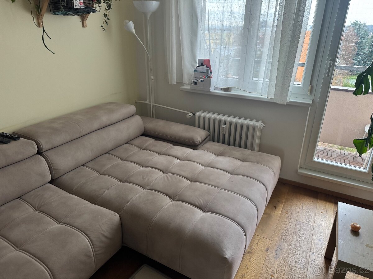 Rohová sedací souprava Palladion Mini s elektrickým výsuvem - 2