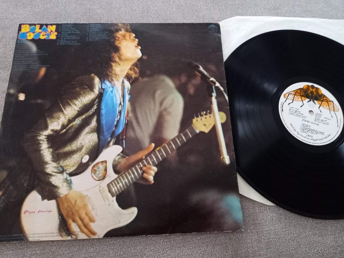 T REX „Bolan Boogie“ /Fly 1971/ -skvely st, /Hot Love,Jee - 2