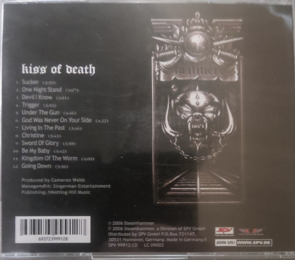 CD Motörhead – Kiss Of Death 2006 - 2