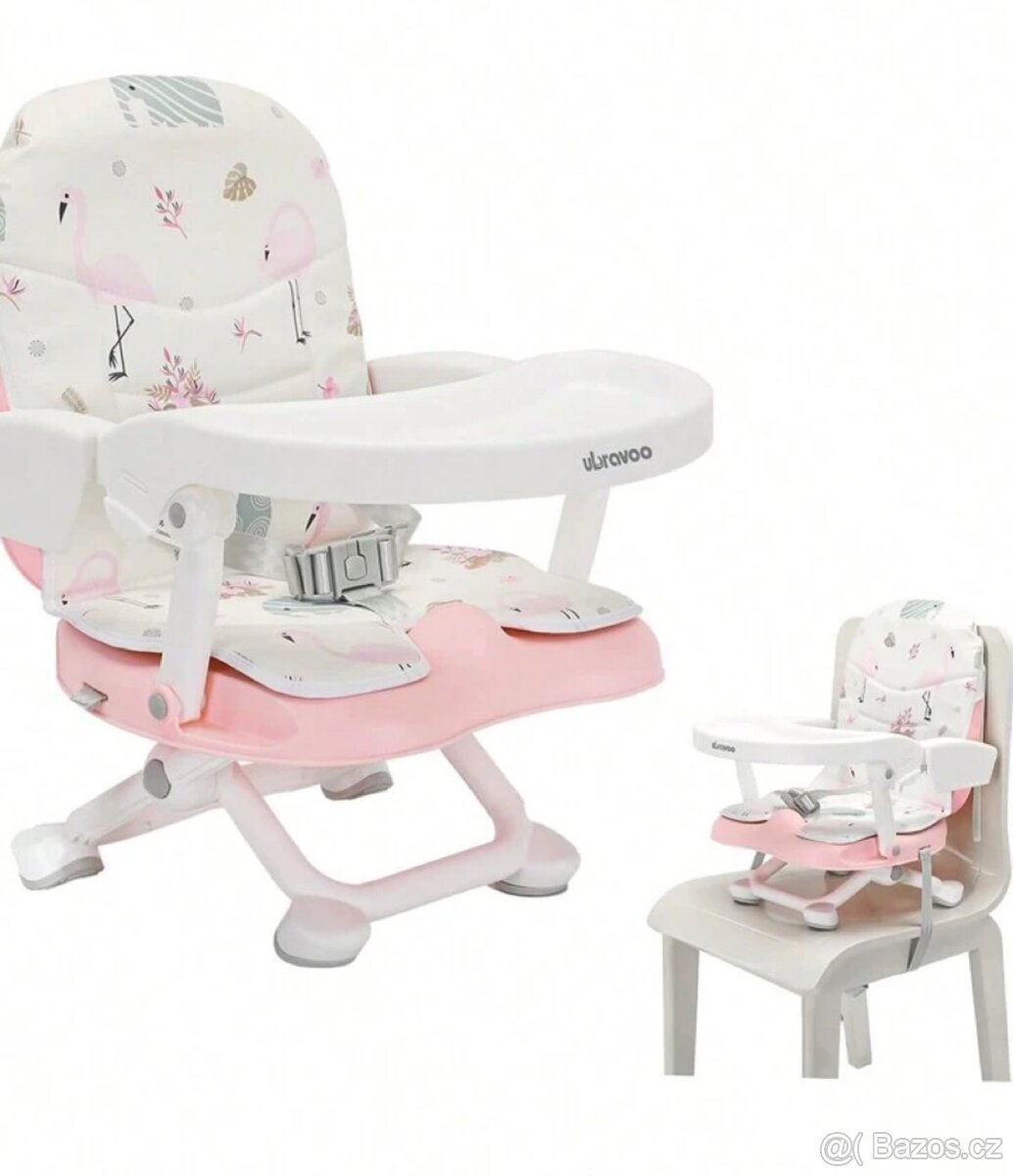Přenosná dětská jídelní židle - 2
