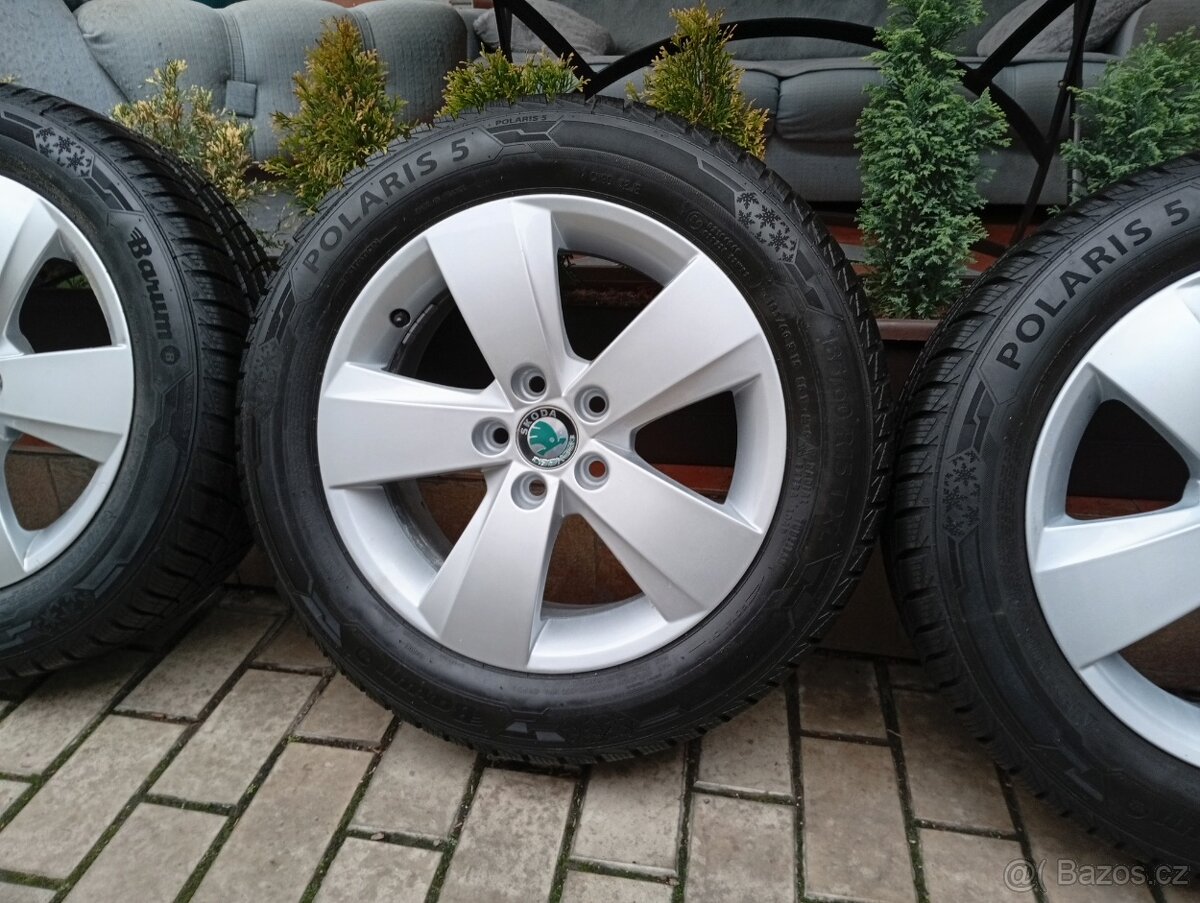 Alu kola 185/60 R15 Škoda Rapid + Fabia 3 - 2