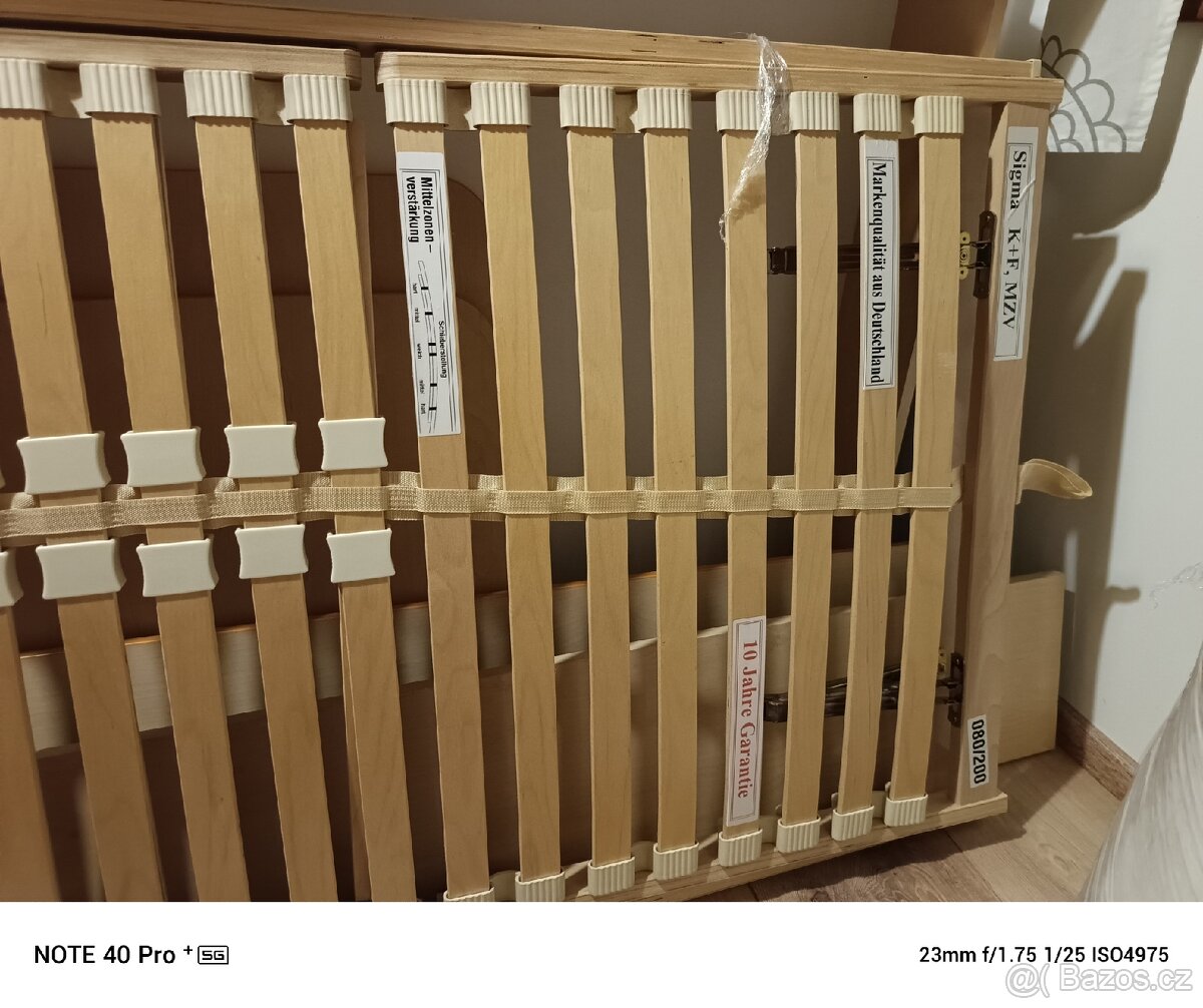 Polohovací rošt 80/200 cm. - 2