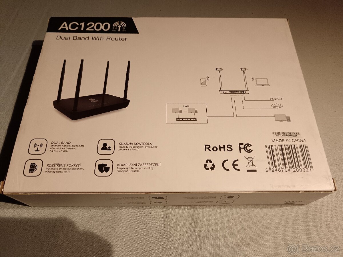 AC1200 dual band wifi router,5GHZ - 2