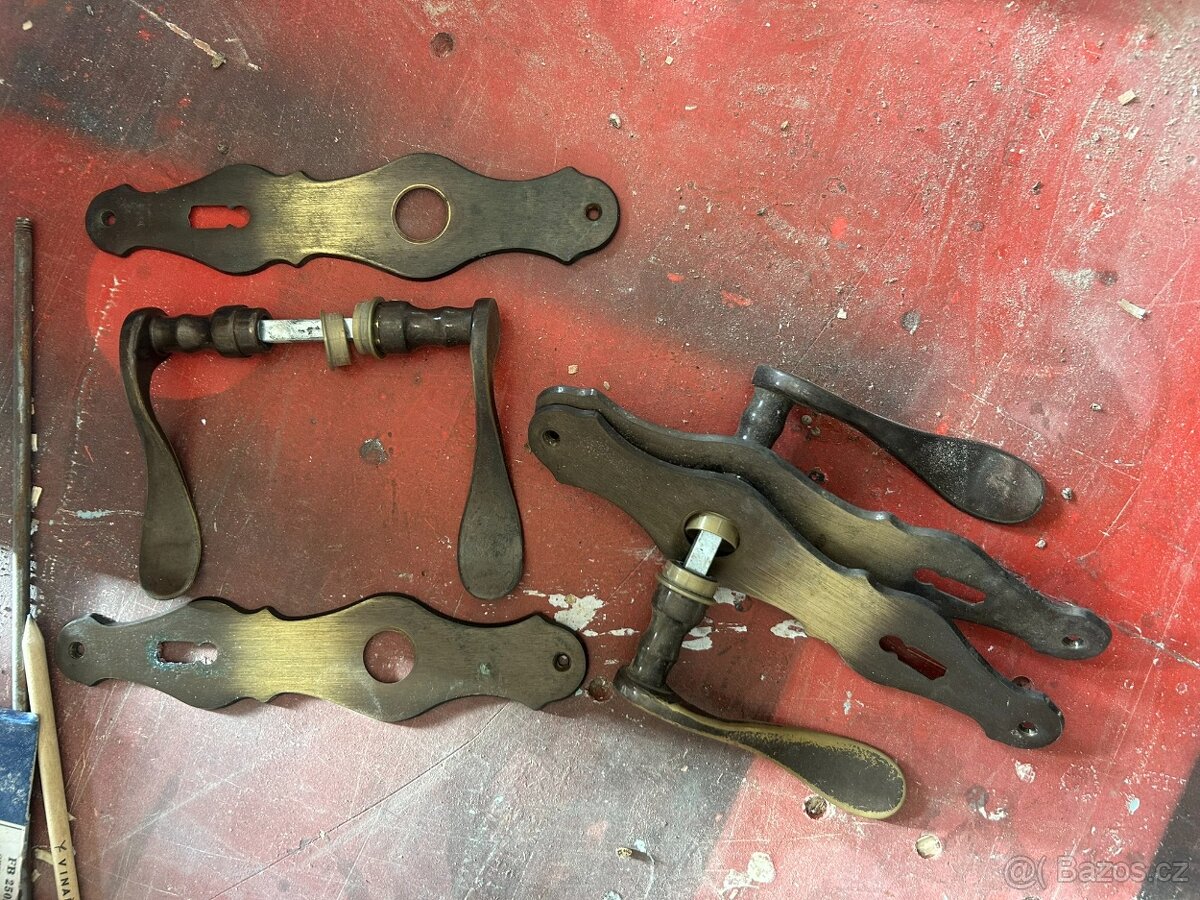 Prodám mosazné kliky - 2