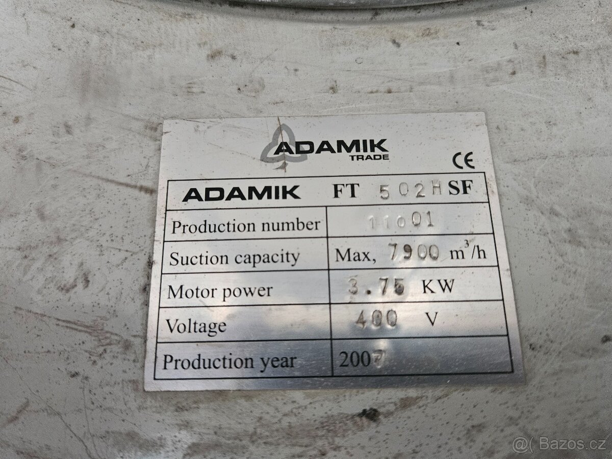 Odsávání pilin ADAMIK - 2