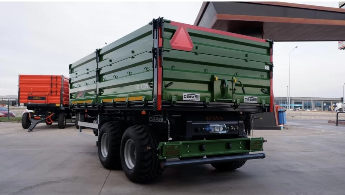 Traktorový vlek caselli 12T tandem - 2