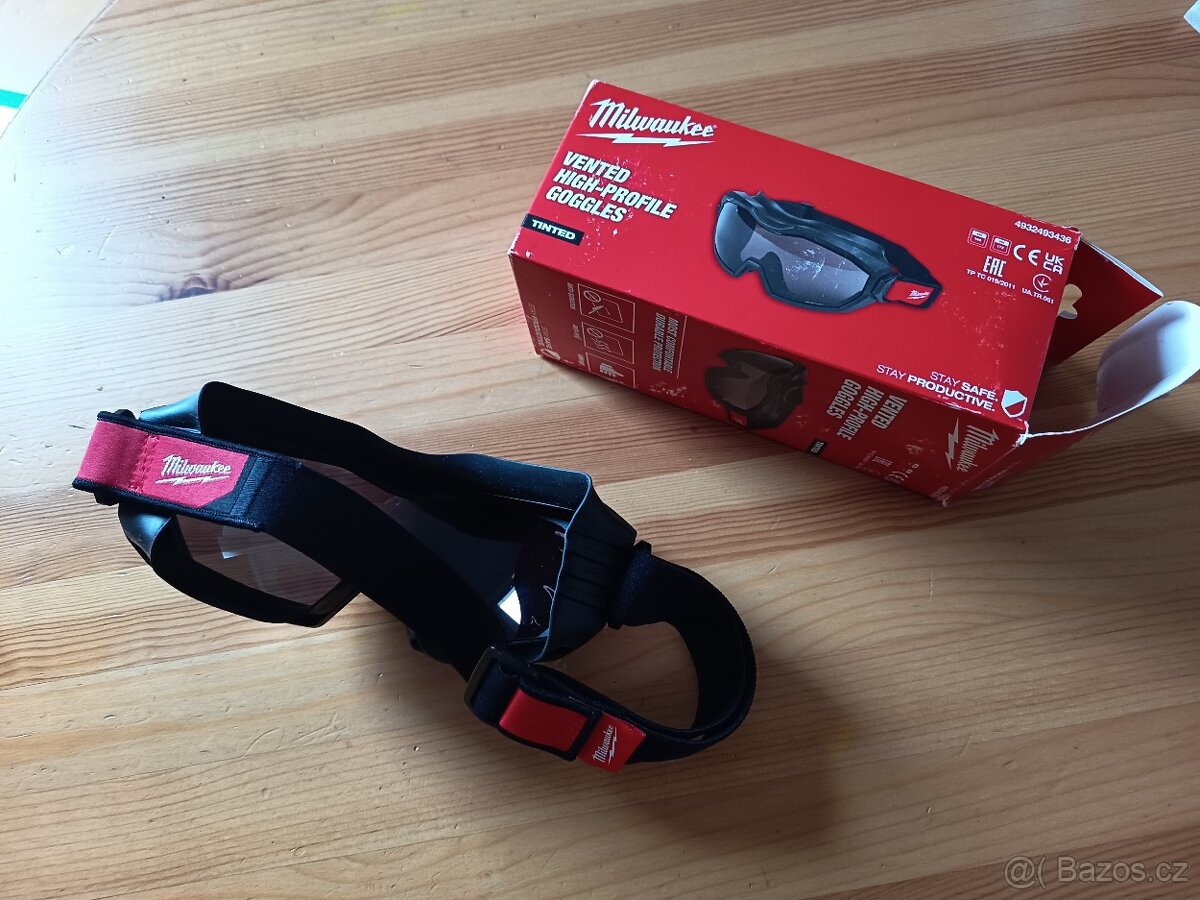 Milwaukee Hugh profile vented goggles - 2