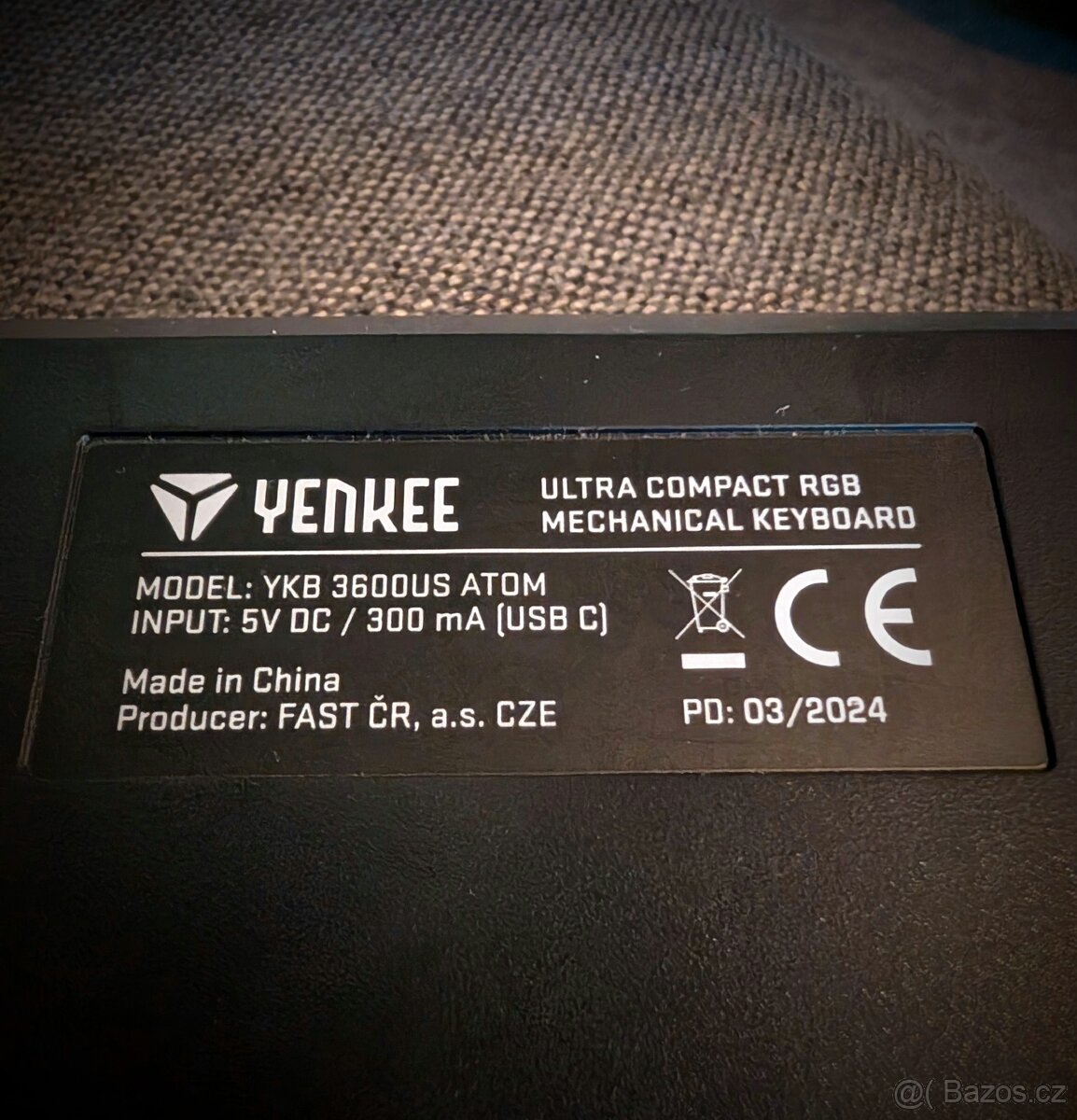 Herní klávesnice YENKEE - YKB 360 (RGB) - 2