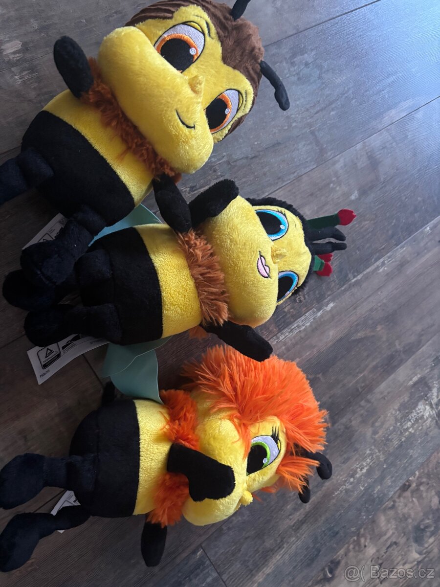 Plyšové včelky – nové - 2