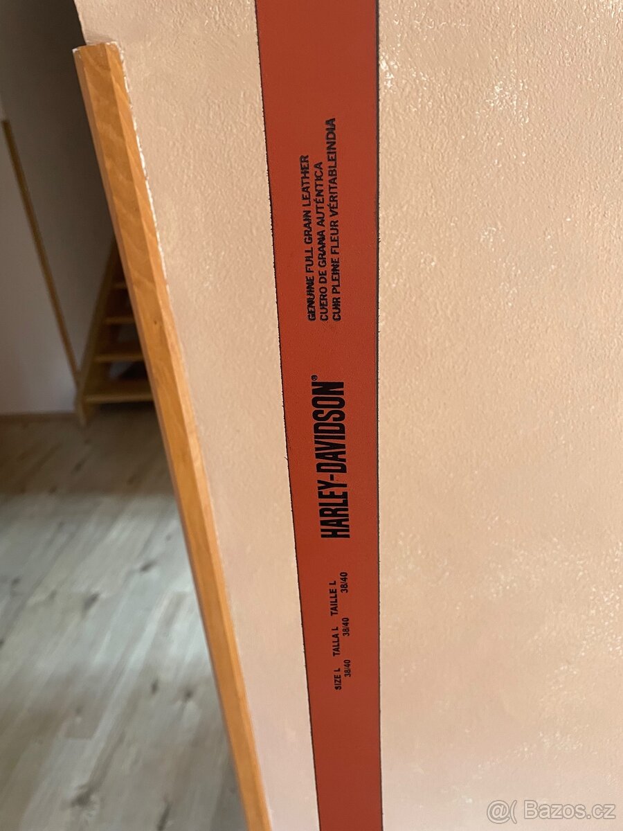 Prodám Černý opasek Harley Davidson - 2