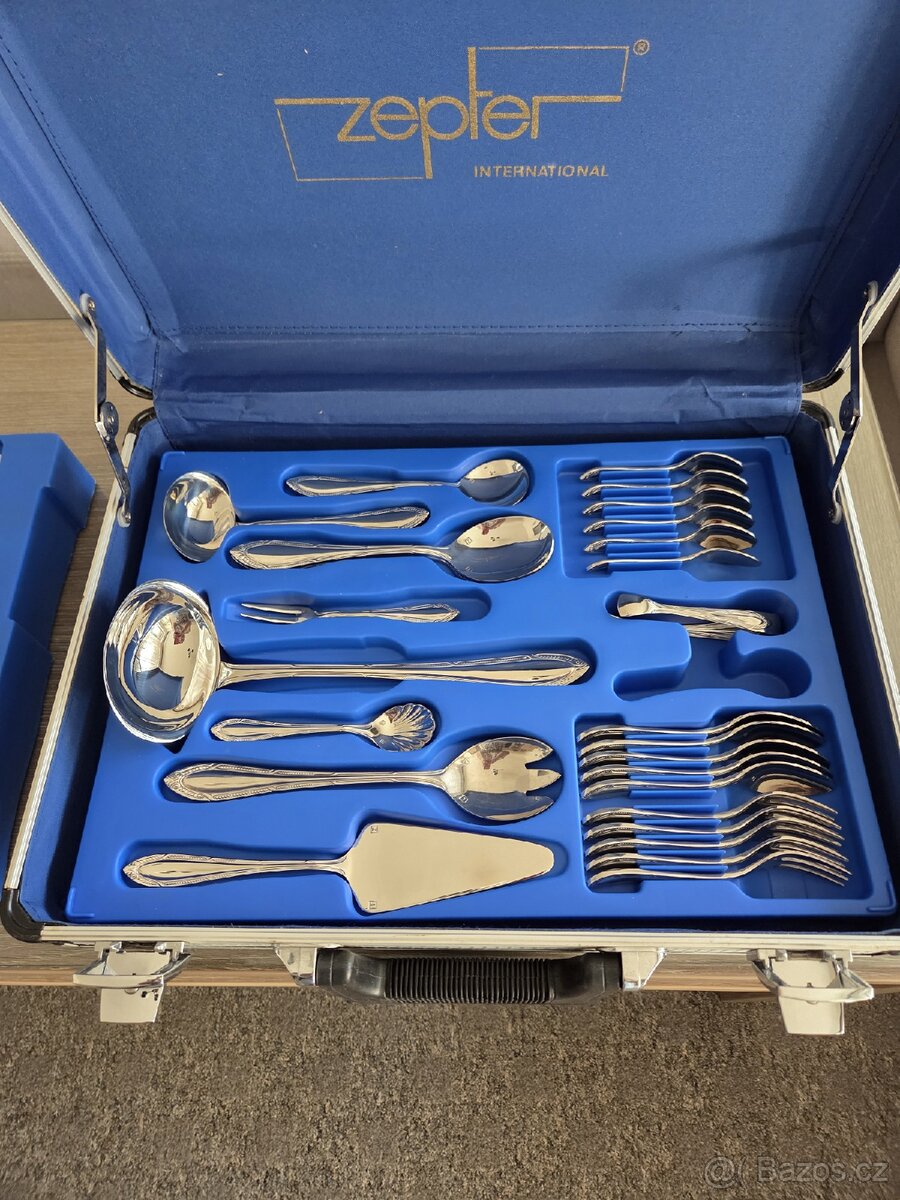 Zepter příbory pro 6 osob v kufru - 2