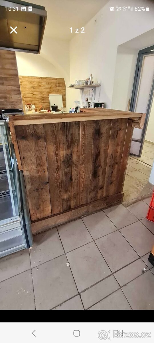 dřevěný pult / bar - 2