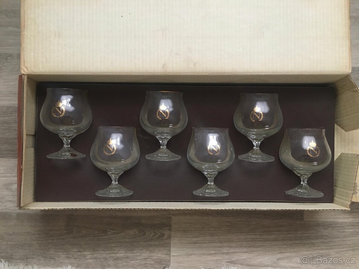 Napoleonky, skleničky retro - 2