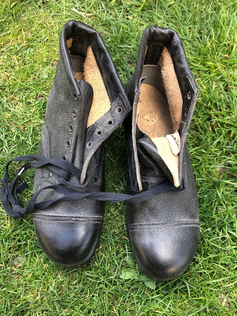 Kožené pracovní boty Svit - 2