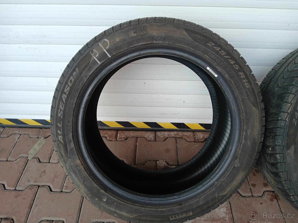 PIRELLI 245/45 R18-CELOROČNÍ-2KS - 2