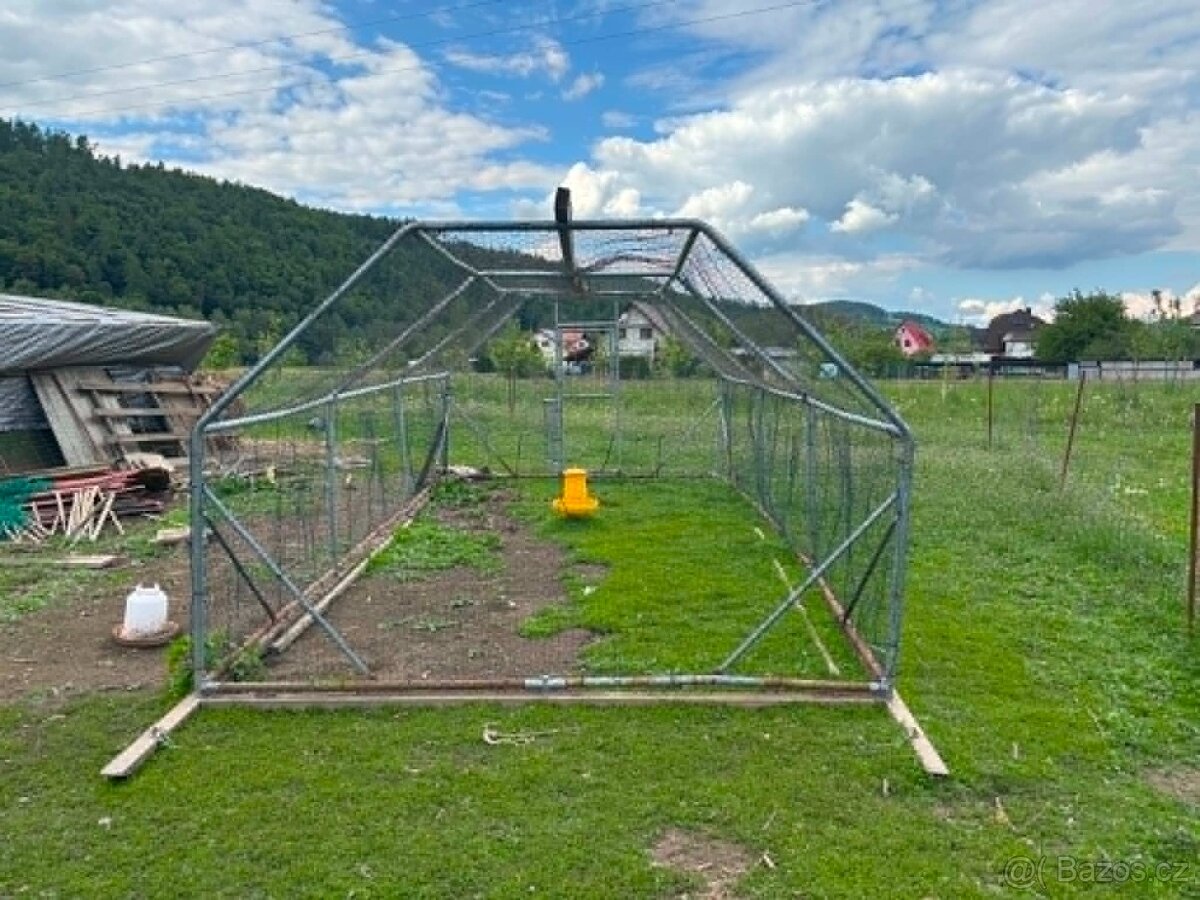 Výběh pro drůbež 6x3m - 2